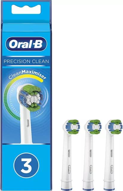 Oral-B Precision Clean Toothbrush Heads with CleanMaximiser - 3 Pack