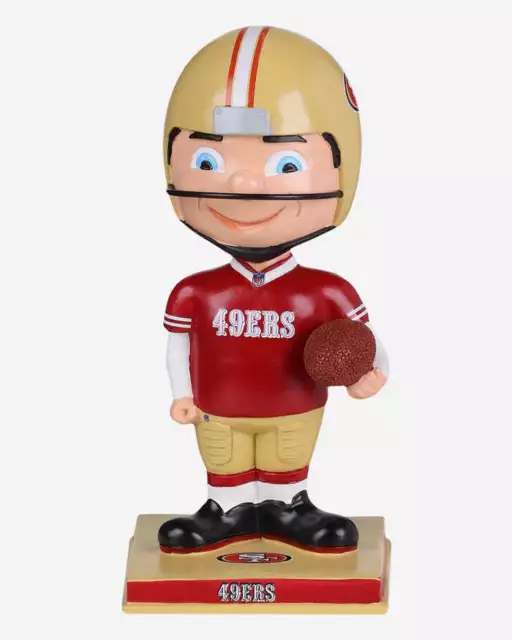 San Francisco 49ers Retro Vintage Bobblehead NFL Football
