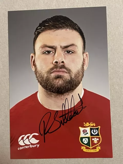 Rory Sutherland - British Lions Rugby Signed 6x4 Photo