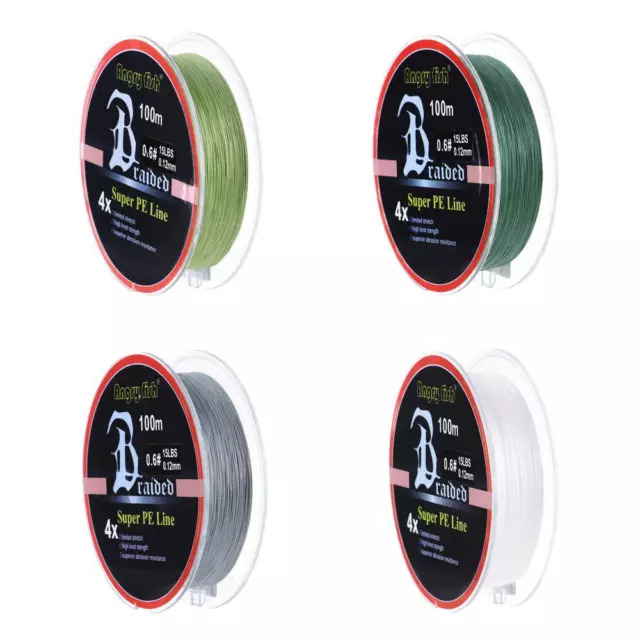 Ultra-Strong Fishing Line 3pcs 100 8 Strands Braided Fishing Line Anti-bite  Fishing Line 0.5mm Diameter Fishing Line Fishing Line High Power Big Horse