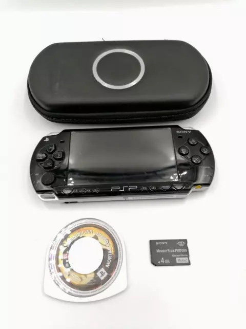 SONY PSP SLIM 2003 Console Glossy Black Tested & Working NO BATTERY or  CHARGER £44.99 - PicClick UK