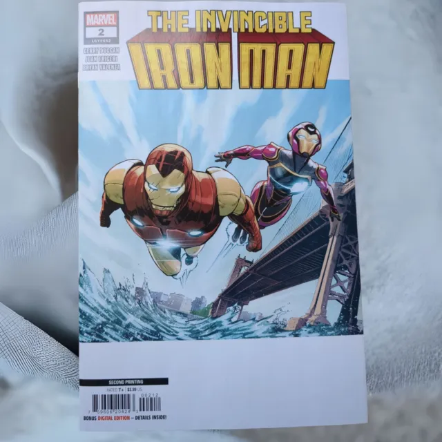 Invincible Iron Man #2 Second Printing Variant 2023