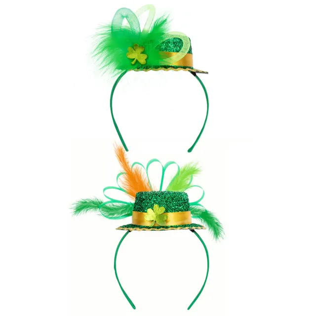 Unisex Headwear Themed Party Headband Parade Hair Hoop Shiny Top Hat Non-toxic 3