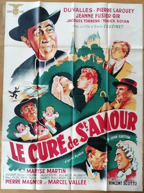CURE DE ST AMOUR emile couzinet affiche cinema originale 160x120