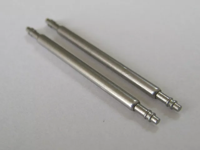 Watch Spring Bars/Pins/Lugs. 1.2mm Diameter. One pair. Fast delivery from UK