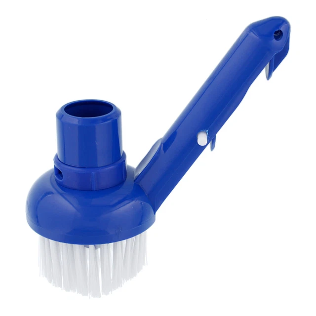 SWIMMING POOL CORNER Vacuum Brush w/ Adjustable Vacuum Ring, Clean