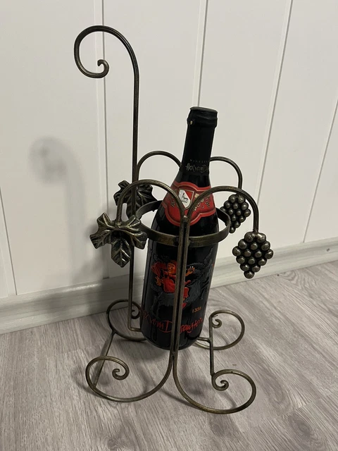 6x Wein Regale Wandmontage - Metall Weinflaschen Display Halter