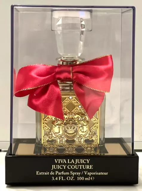 Viva La Juicy Juicy Couture EXTRAIT DE PARFUM SPRAY 3.4  oz  100 ml NEW IN BOX