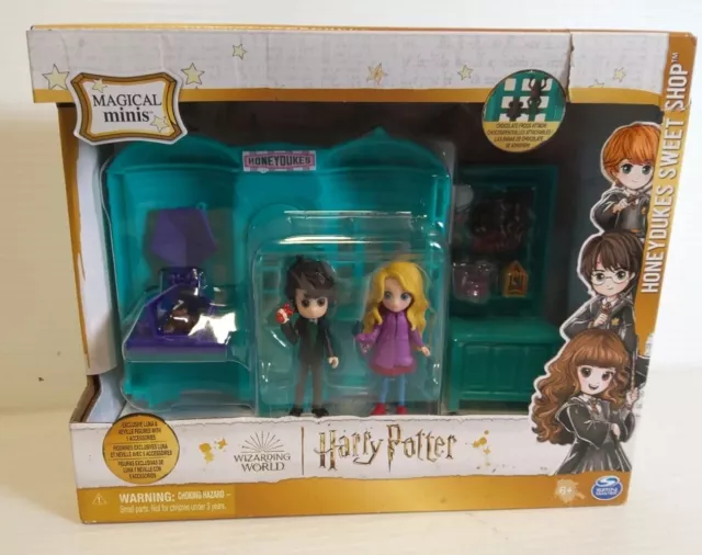 Enesco Wizarding World of Harry Potter Holding Broom Anime Style Figurine,  5 Inch, Multicolor