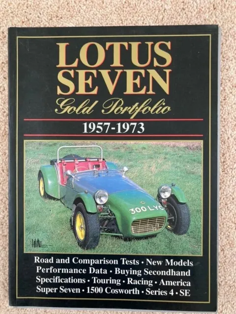 Lotus Seven Gold Portfolio 1957-1973 by R. M. Clarke