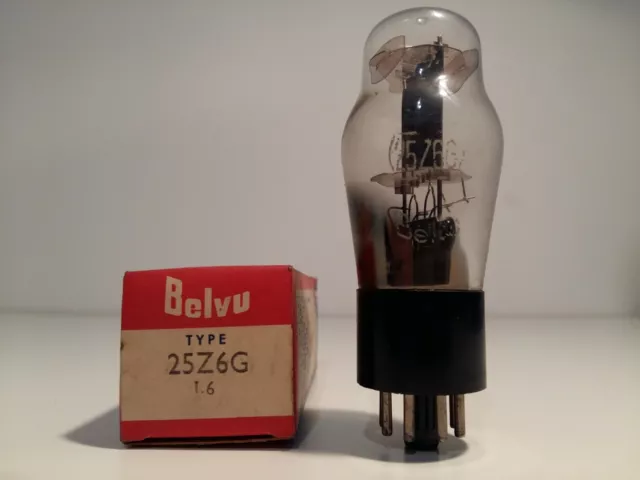 25Z6G I.6 BELVU  Tube # NOS # X1 