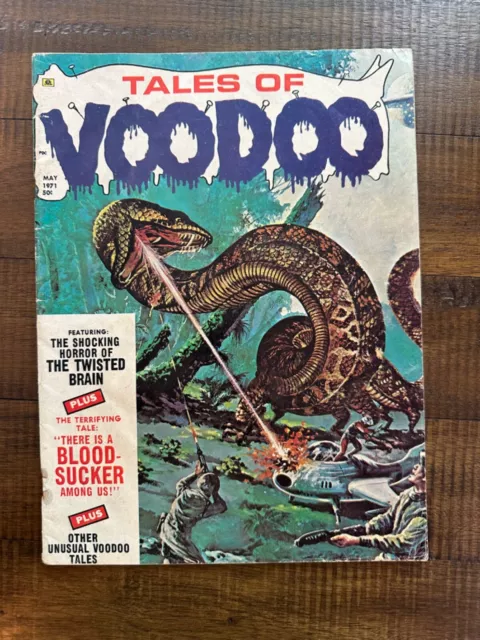 Tales of Voodoo vol 4 #3 Eerie Publications Magazine May 1971