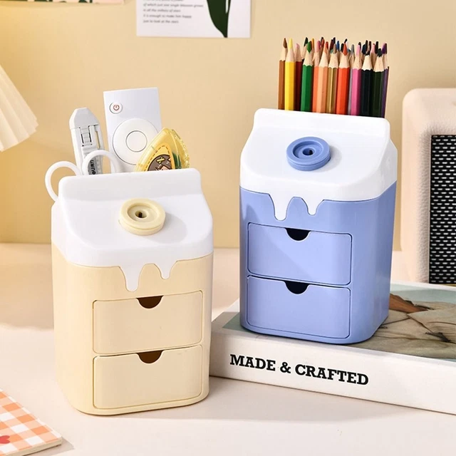 Multi Functional Pencil Case PS Desktop Storage Box New Pen Holder  Stationery