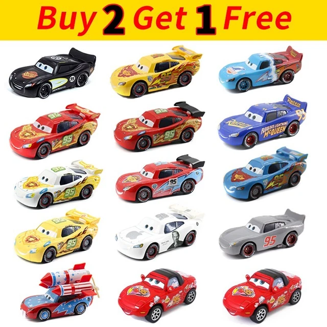 Disney Pixar Cars Diecast McQueen Special 1:55 Toy Metal Model Kid Gift New 2023