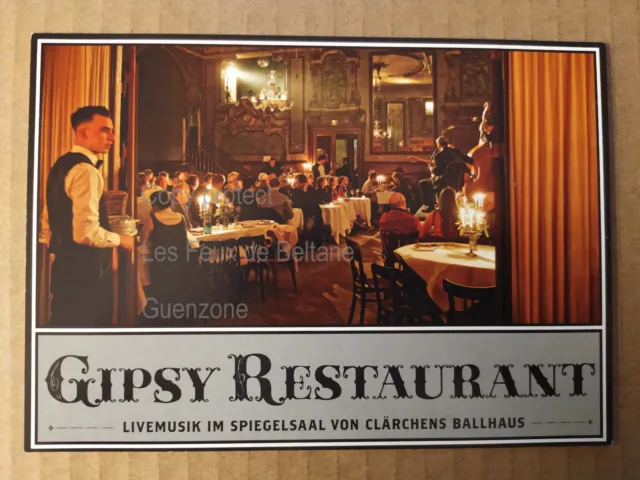 GIPSY RESTAURANT BERLIN BALLHAUS  carte postale