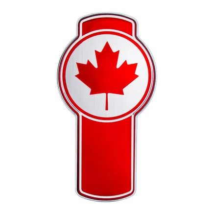 United Pacific 10978 Emblem   Chrome, Die Cast Canada Flag