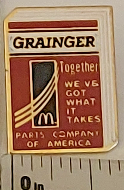 McDonald's Grainger Together We Got What It Takes Lapel Pin (031923)