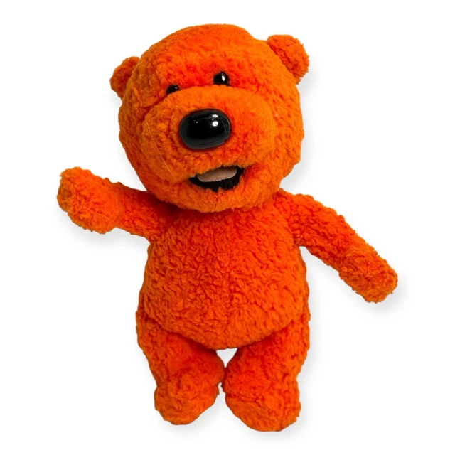 Bear Nella Grande Casa Blu Peluche Copia Di Peluche Orso