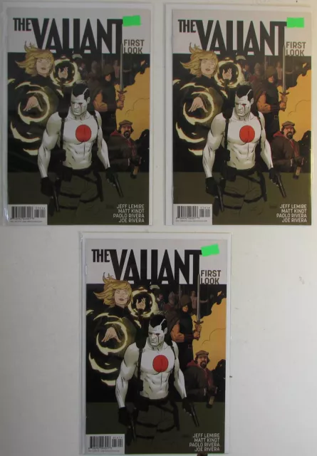 Valiant First Look Lot of 3 #1 x3 Valiant Comics (2014) NM 1st Print Comic Books