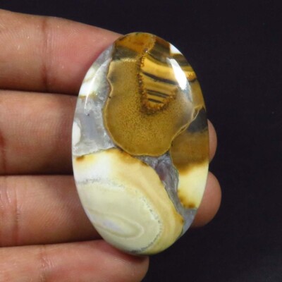 72.00 Carats Cobra Jasper Cabochon Pierre Desseré Gemme pour Bijoux Fabrication 