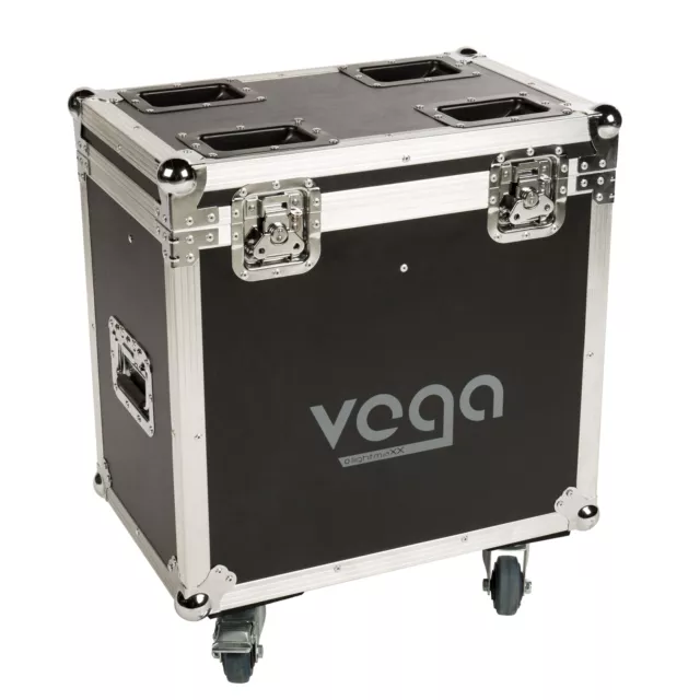 LightmaXX Tour Case, Compatible con 4x Vega Spot 60 Moving Heads, Profesional