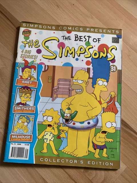 simpsons comics bongo . Best Of Simpson  Collectors Edition