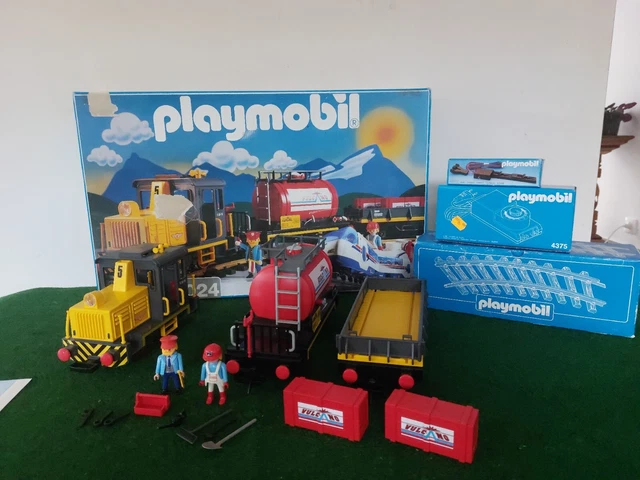 Coffret Train Playmobil 4024 Neuf Et Complet - Pièce De Collection