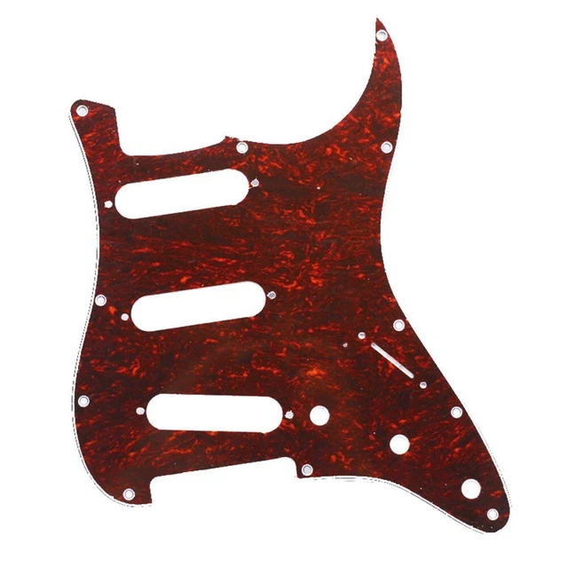 Add Style to Your For Strat ST SSS with this 3 Ply Electric Guitar Pickguard