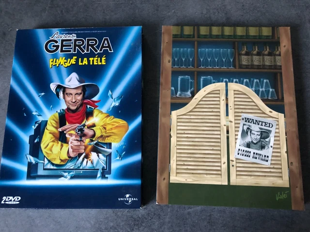 Coffret DVD spectacle Laurent Gerra flingue la télé et bonus