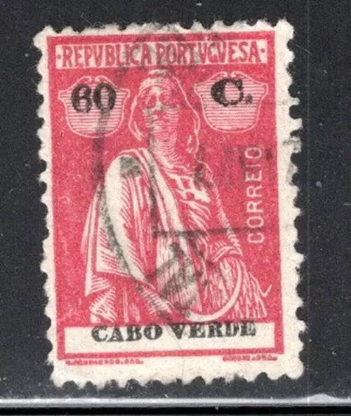 Portugal Portuguese Cape Verde Stamps Used  Lot 61At