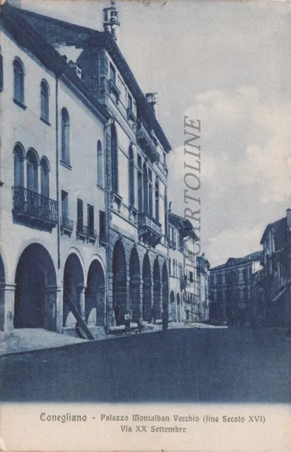 CONEGLIANO: Palazzo Montalban Vecchio - via XX Settembre