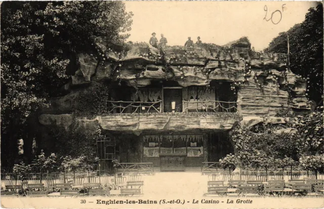 CPA Enghien les Bains Le Casino, La Grotte FRANCE (1308340)