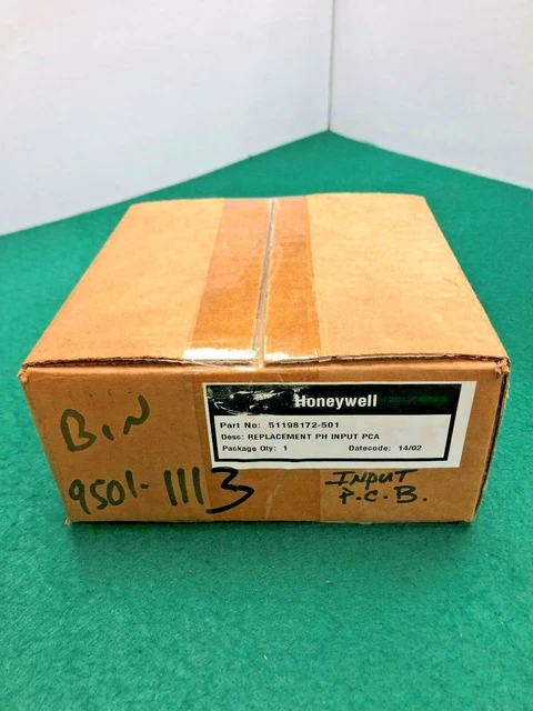 Honeywell  Replacement Ph Input Pca  51198172-501
