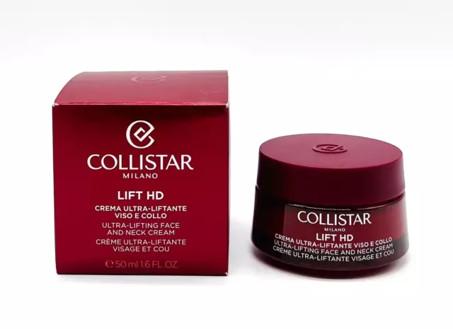 Collistar Lift HD Face and Neck Cream Gesichtscreme für reife Haut, 50ml