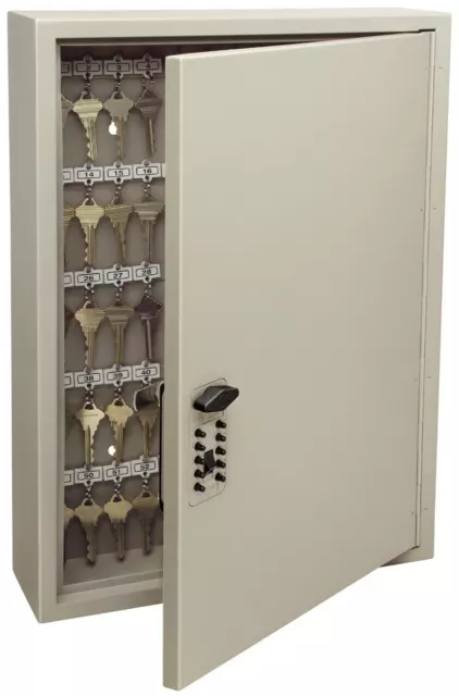 GE Supra, AccessPoint Touch Point Heavy-Duty Steel 120-Key Cabinet, Clay 001797