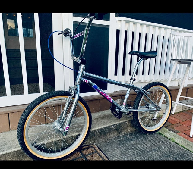 1986 BMX GT  Performer 20" Bike  Chrome / Not Freestyle Tour