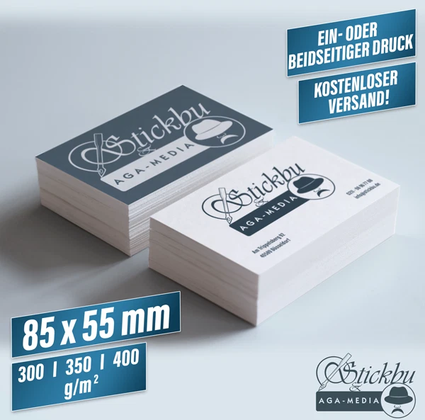 Visitenkarten drucken TOP Qualität 300 g/m² oder 400 g/m² Bilderdruck Visitenkarten drucken TOP Qualität 300 g/m² oder 400 g/m² Bilderdruck