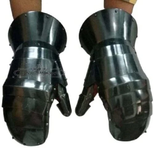 Medieval Armor Gauntlets Steel Gloves Armor Battle Pair Functional SCA LARP