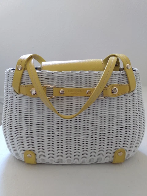 Gorgeous Kate Spade Wicker Handbag - never used!