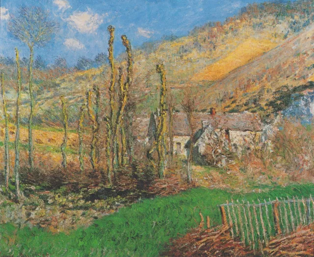 Home Wall Art Print Poster - CLAUDE MONET - VAL DE FALAISE - A4,A3,A2,A1