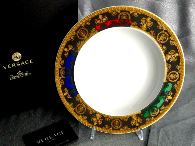 Rosenthal Versace I Love Baroque and Roll Suppenteller 22 cm Neu & Ovp 4