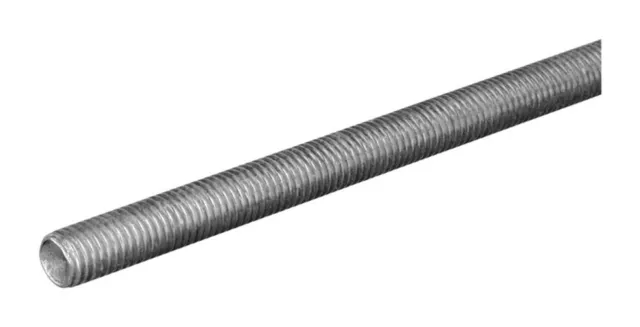 Boltmaster 11004 Zinc Plated Steel NC Threaded Rod 10-24 x 12 in. (Pack of 10)