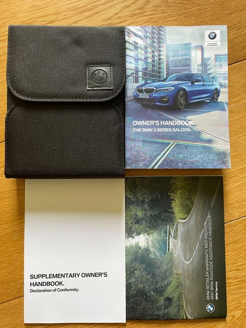 Portafoglio Manuale Proprietario Bmw Serie 3 Berlina G20 2019-2022 Originale