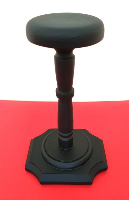 Porte-chapeau Ancien Pour Poupée – Bois Et Composite – Années 1900 – 23 Cm