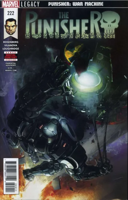 Punisher, The (2nd Series) #222 VG; Marvel | low grade - War Machine Matthew Ros
