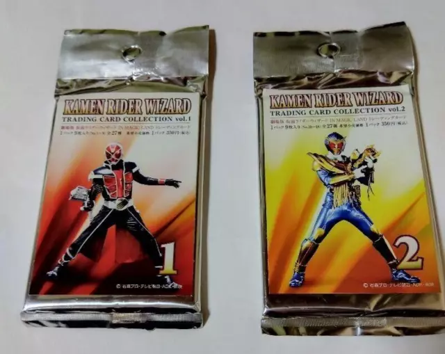 Trading cards pack set of Kamen Rider Wizard the Movie 9cards per 1 pack #032902