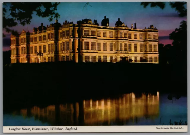 Longleat House , Warminster Wiltshire England Postcard