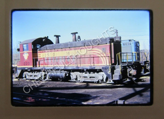 Original  '73 Kodachrome Slide BM Boston Maine 1223 SW9 Deerfield     36R60