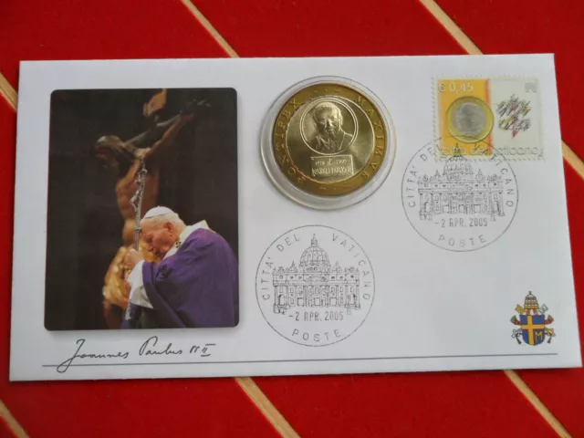 Vatikan 2005 zum Todestag Papst Joh. Paul II 2. April 2005