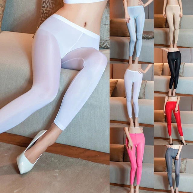 Leggings De Yoga Brillants Et Extensibles - Coupe Skinny, Entrejambe Régulier - Neuf Avec étiquettes